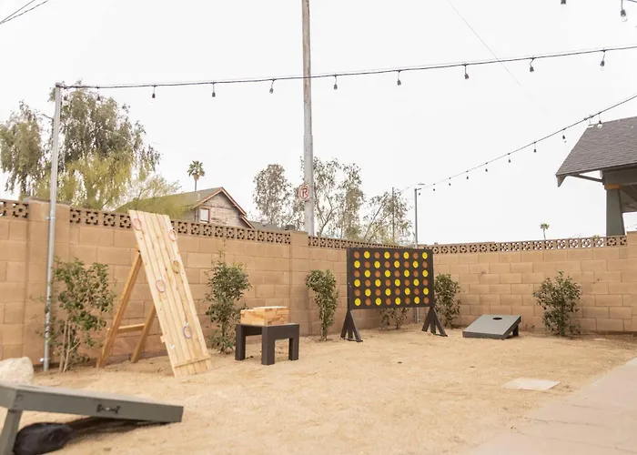 Charming New Retreat, Prime Location Mins To Dt & Phx Airport 4*